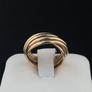 Intertwined Gold Band