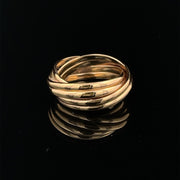 Intertwined Gold Band