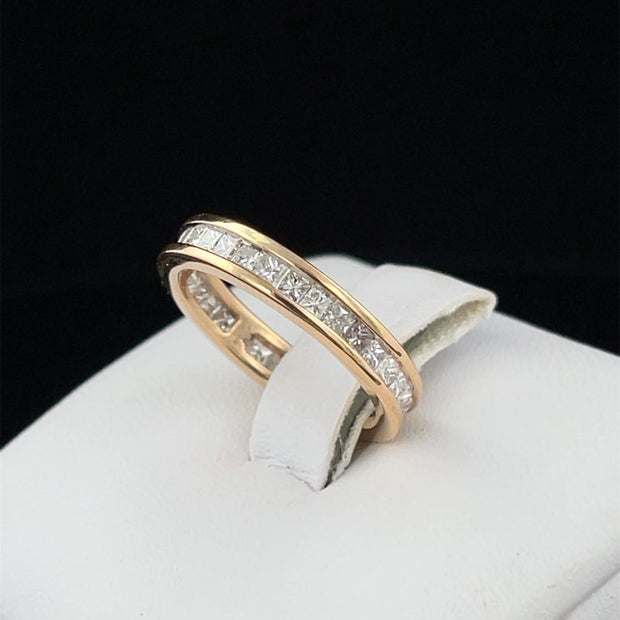 Princess Cut Chanel Eternity Band